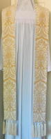 White Gothic Stole